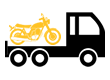 Professional tow truck service vehicle